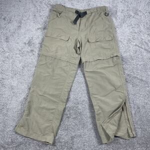 North Face Cargo Pants Mens Medium Short Court Convertible Shorts Hiking